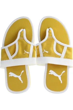 PUMA Kordhülle Womens Yellow Flip-Flops
