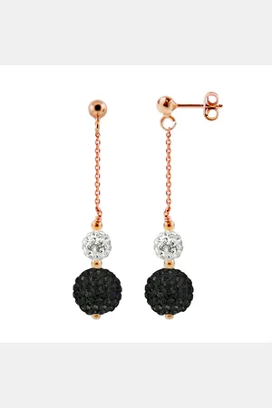 Diadema Ohrringe Pinky Gold - Kollektion Kristall Perle