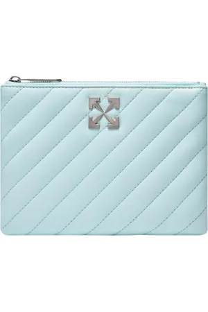 OFF-WHITE Jackhammer Flat Pouch Ledertasche in