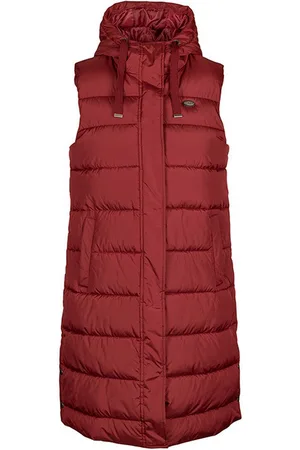 Trespass Womens/Ladies Leona Steppweste (Dark Cherry)