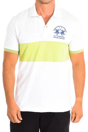 La Martina Polo mit kurzen Ärmeln TMP610-PK097 Mann
