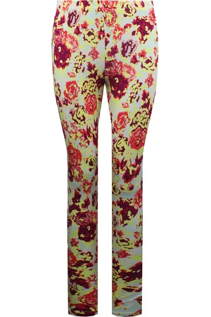 Vans Von der Wand Stretch Taille gedruckte Blumen Frauen Leggings VN0YBNCVA