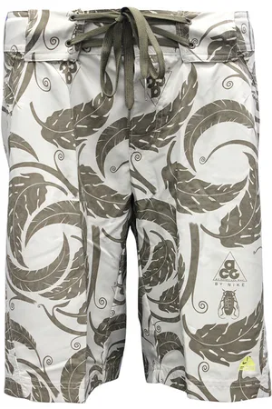 Nike ACG Womens Blattprint Board Schwimmshorts Brown 264348 284 DD71