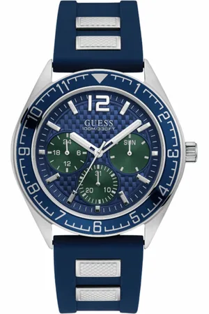 Guess Herrenuhr Quartz Silber