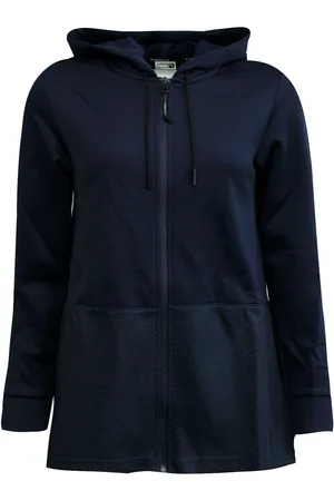 PUMA Evo Drapey Marineblaue Trainingsjacke für Damen