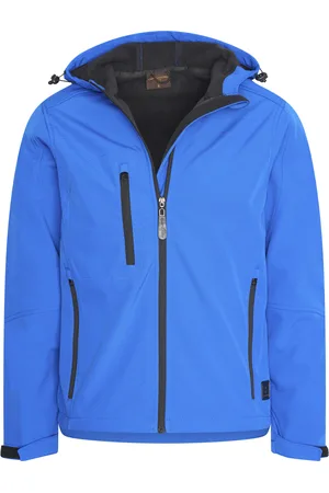 Cappuccino Italia Softshell Hood Jacket Royal von in der farbe und in größe L.