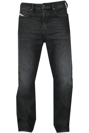 Diesel D-Viker Jeans aus verwaschenem Denim in