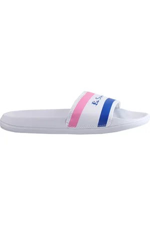 Ben Sherman Sidney Mens White Sliders