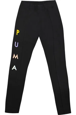 PUMA Womens Fierce Cat Leggings Grafiklogo enge schwarze 579064 01