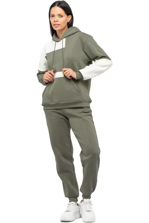 Tom Barron Duo-Color Fashion Feel Warm-Trainingsanzug-Set für Damen