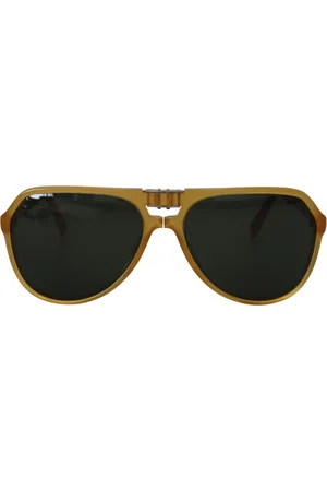 Dolce & Gabbana Acetat Black Lens Aviator Sonnenbrille