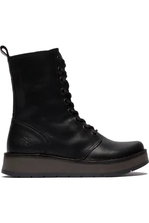 Fly London Damen RAMI043 Freizeitstiefeletten aus Leder mit Schnürung