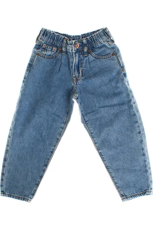 GAP Hochsitzende Barrel-Jeans 725740 Mädchen