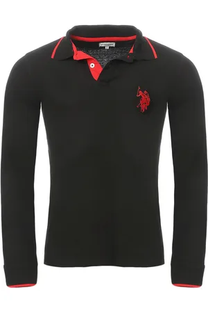 U.S. Polo Assn. . Langarm Poloshirt in