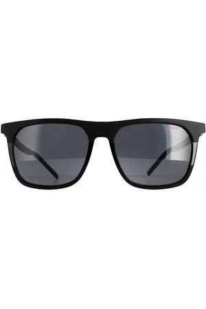 HUGO BOSS Hugo by Hugo Boss Rectangle Mens Matte Grau Blau HG 1086/S
