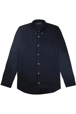 Ben Sherman Mens Navy Oxford Hemd