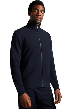 Ted Baker | Herrenpullover mit durchgehendem Reißverschluss und Trichterkragen - Phloem