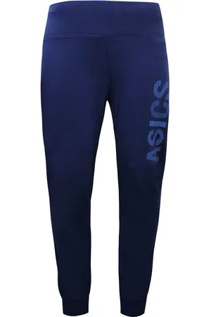Asics Logo Womens Navy Trackhose