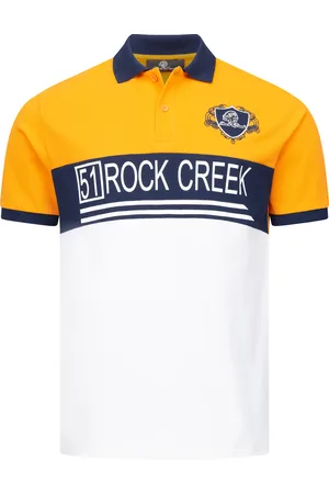 rock creek Poloshirt Maisgelb