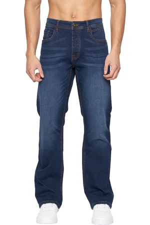 Crosshatch "Winsbury" Jeans für Herren (Dunkle Waschung)