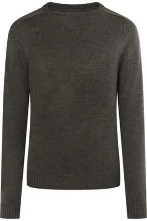 MO Pullover Herren Dunkelgrau Melange