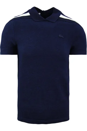 Lacoste Motion Tricolor Kaviar Piqué Damen Navy Polo Shirt