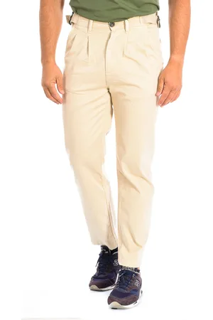 La Martina Lange Hose mit gerade geschnittenem Saum und Gürtelschlaufen TMT013-TW321 man