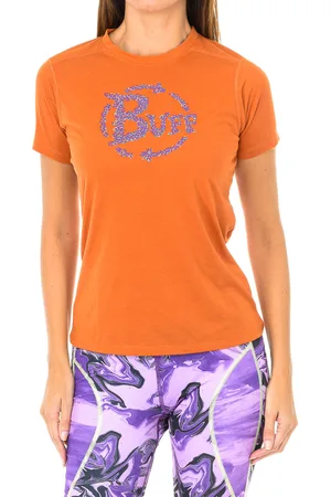 Buff Kurzarm-T-Shirt für Outdoor-Sportarten BF13400 Frauen