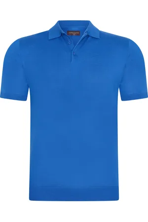 Cappuccino Italia Plain Tricot Polo von in der farbe und in größe L.