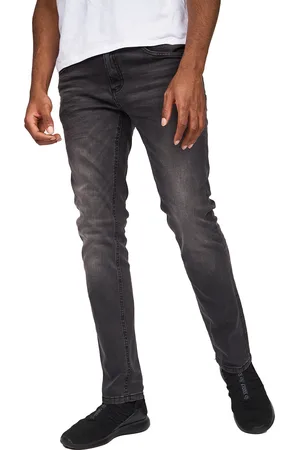 Crosshatch "Svelte" Jeans für Herren (Dunkelgrau)