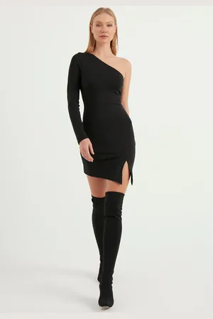 HERITA Kleid eine Schulter