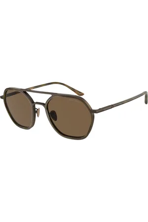Giorgio Armani Herren-Sonnenbrillen 49/20/145 mm Metall