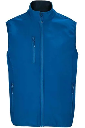 Sols Herren Falcon Softshell Recycled Body Warmer (Königsblau)