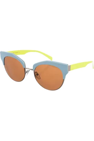 Marni ME635S Damen-Sonnenbrille aus Acetat in ovaler Form
