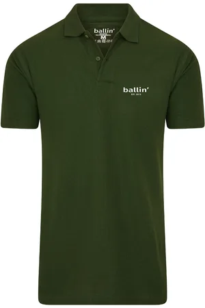 Ballin Basic Polo von Est. 2013 in der farbe Grun und in größe S.