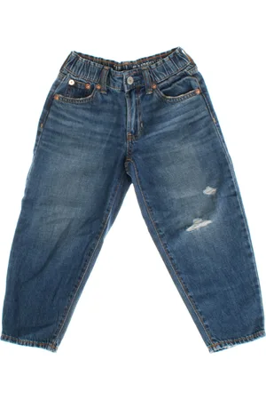 GAP Hochsitzende Barrel-Jeans 813605 Mädchen