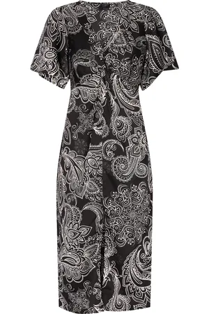 Dreimaster Kleid Damen Schwarz Weiss