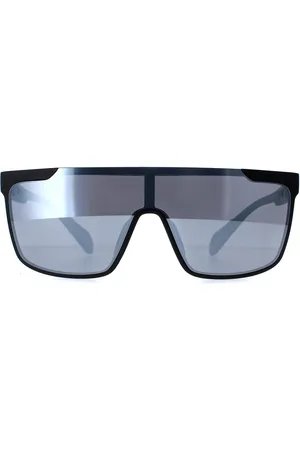 adidas Shield Mens Matte Kontrast Spiegel Silber SP0020