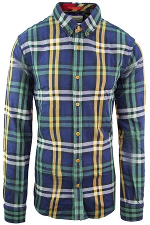 Scotch&Soda Grünes Herrenhemd mit -Print