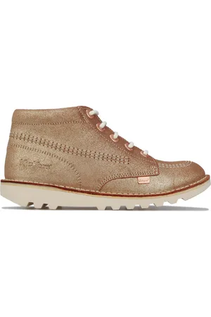 Kickers Boots Kick Hi Pour Fille en Brun Roux