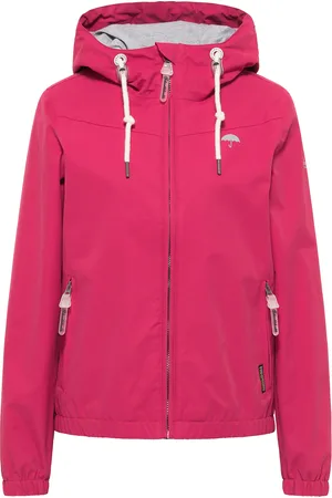 Schmuddelwedda Regenjacke Damen Rotpink