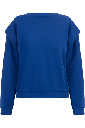 myMo Sweatpullover Damen KÖNIGSBLAU