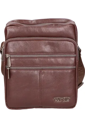 Northampton polo club Schultertasche Männer COFFEE
