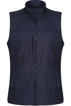 Regatta Womens/Ladies Flux Softshell Gilet (Navy/Navy)