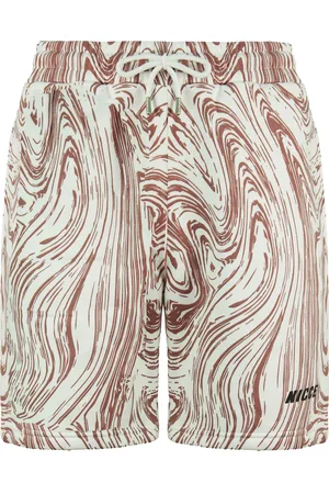 Nicce London Stretch Taille weiße Herren Asche Jogger Shorts 211 1 06 06 0338