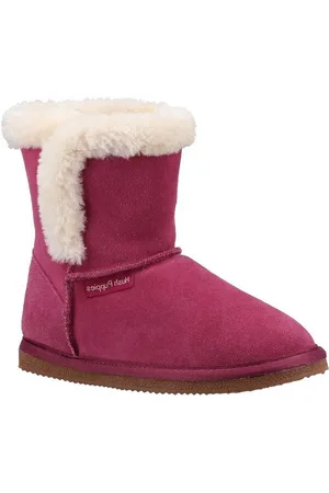 Hush Puppies Mädchen Ashlynn Wildleder Hausschuhe