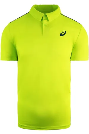 Asics Spieler Herren Green Tennis Polo Shirt