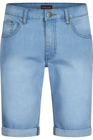 Cappuccino Italia Denim Short Light Wash von in der farbe und in größe XXL.