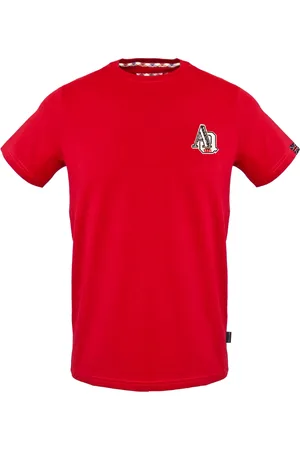 Aquascutum �1851 AQ� Logo Rotes T-Shirt
