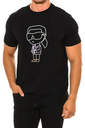 Karl Lagerfeld Kurzarm-T-Shirt 755400 Mann